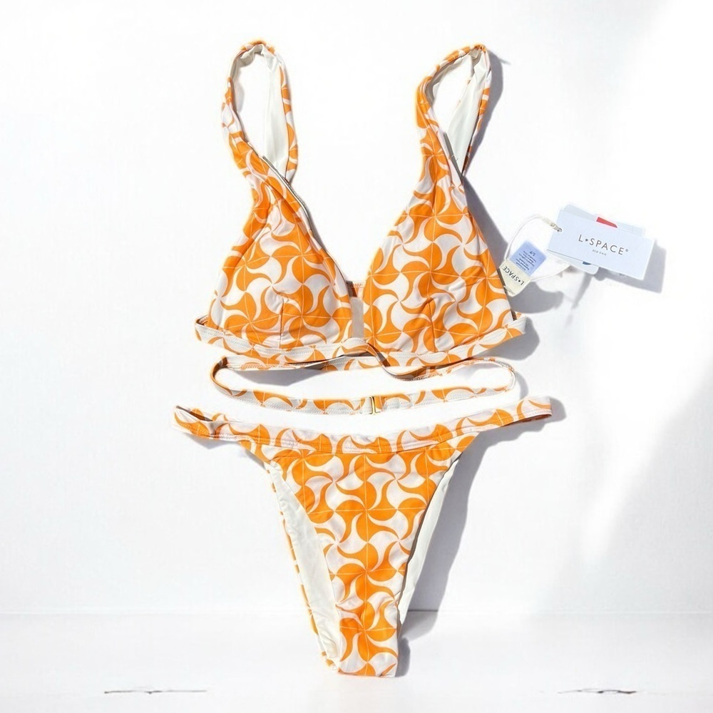 🌻NEW w/tags L*Space Avery Top & Camdyn Bottom Bikini Set Size S | $206 Retail